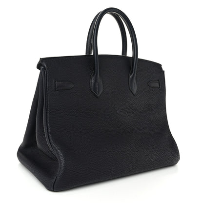 Hermes Togo Birkin 35 Bleu Indigo 3 of 12