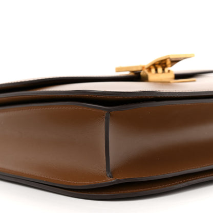 Celine Box Calfskin Medium Classic Box Flap Bag Camel 9 of 13
