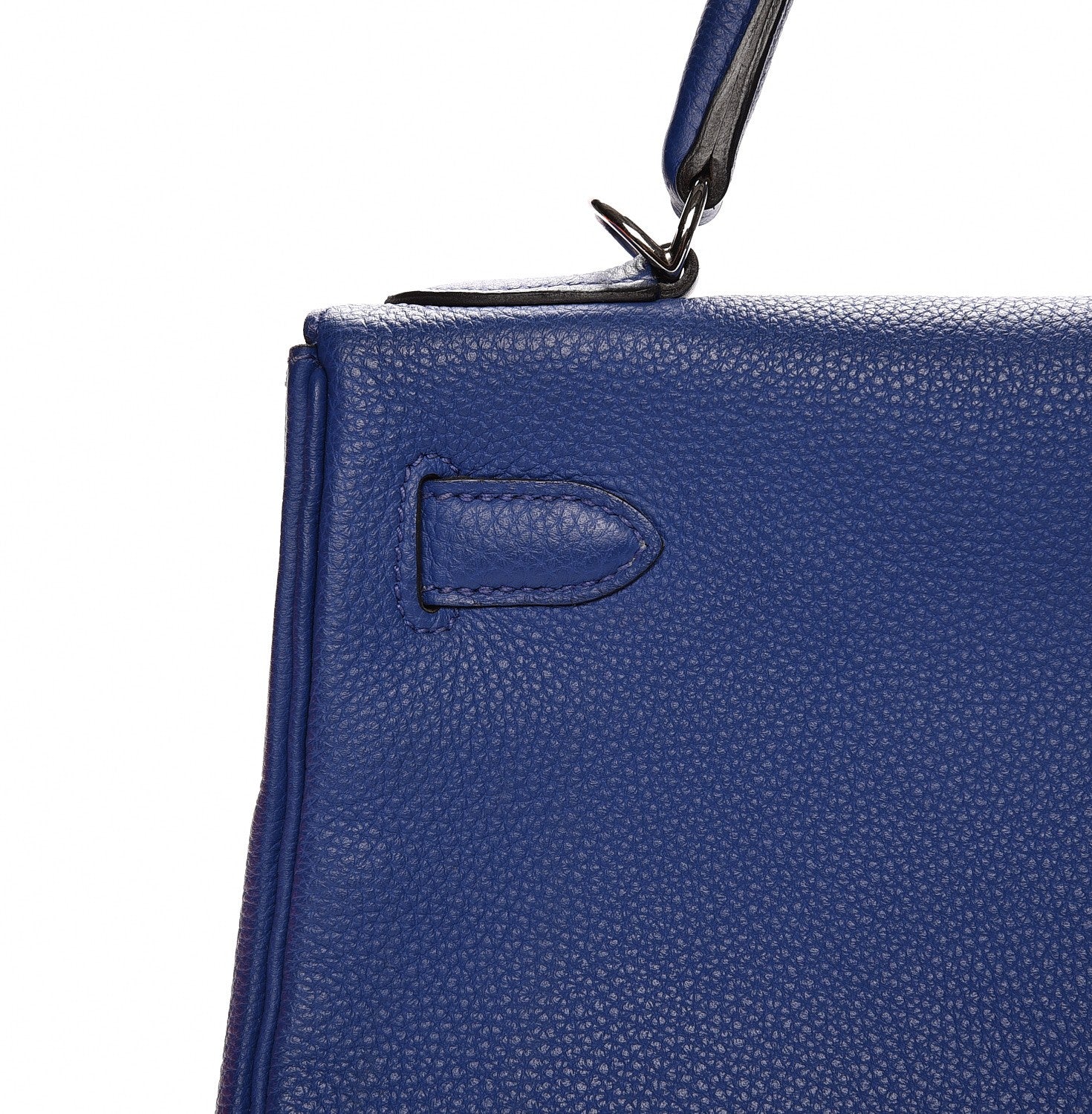 Hermes Togo Kelly Retourne 28 Bleu Electrique 31 of 32