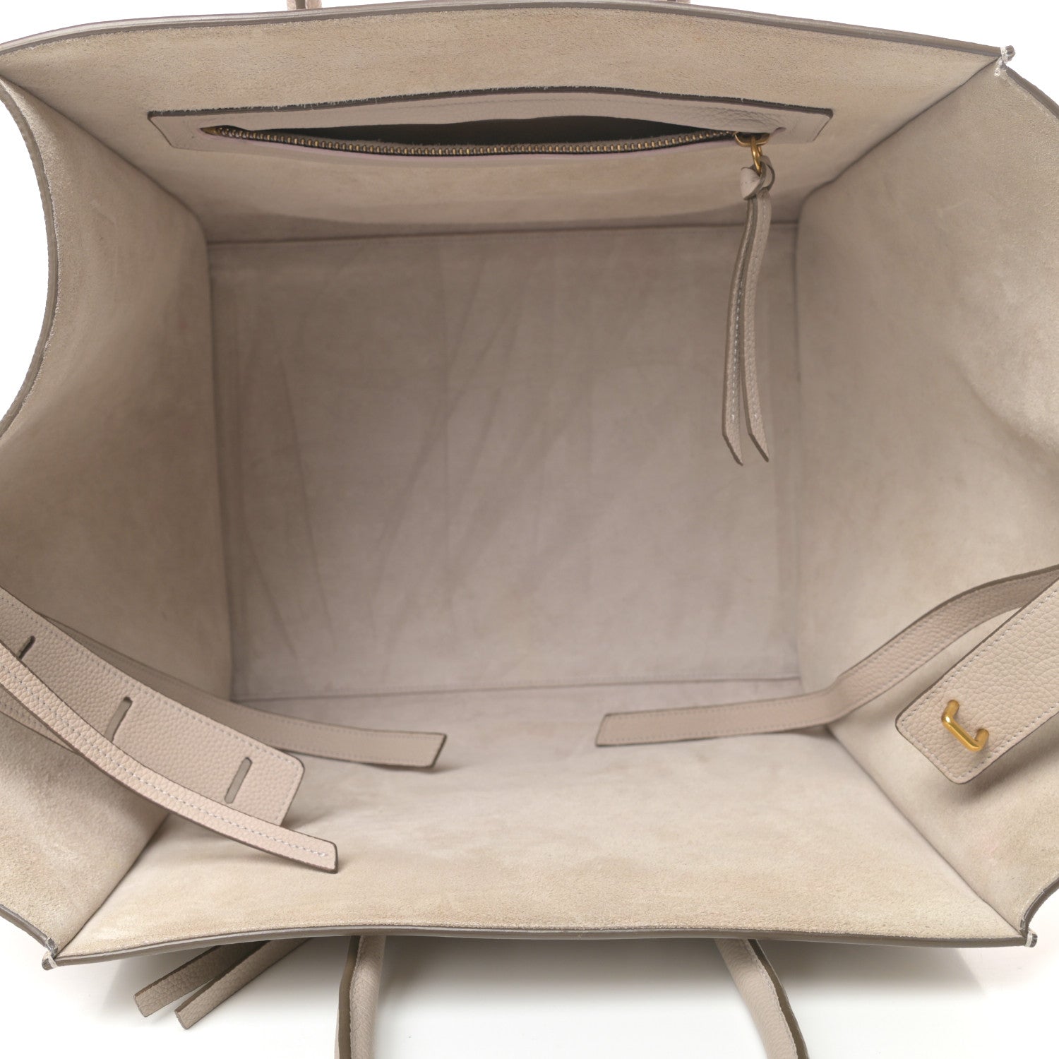 Celine Grained Calfskin Medium Phantom Luggage Grey 5 of 10
