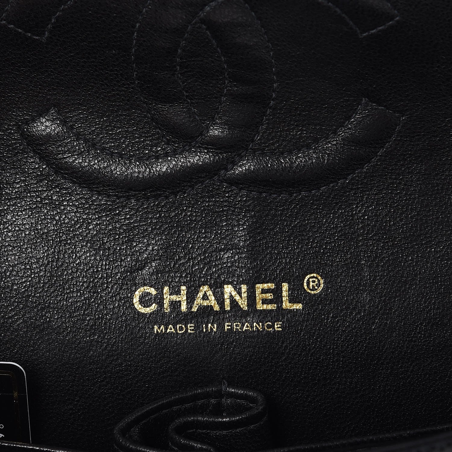 Chanel Caviar Quilted Medium Double Flap Black 8 of 9