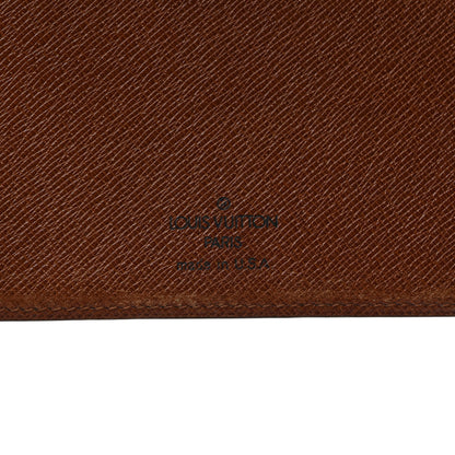 Louis Vuitton Monogram Simple Checkbook Holder Wallet Cover 7 of 7
