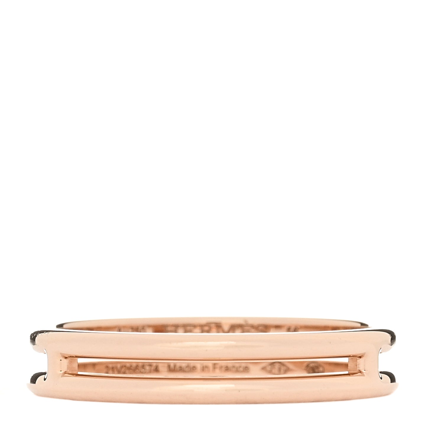 18K Rose Gold Ariane Wedding Band Ring 56 7.5
