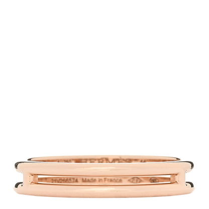 Hermes 18K Rose Gold Ariane Wedding Band Ring 56 7.5 1 of 4