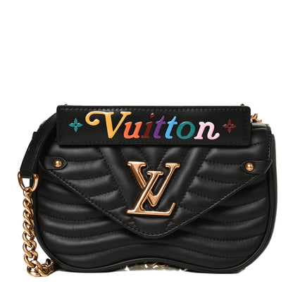Louis Vuitton Calfskin New Wave Chain PM Black 1 of 10