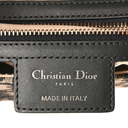 Christian Dior Oblique Saddle Bag With Strap Blue 6 of 11