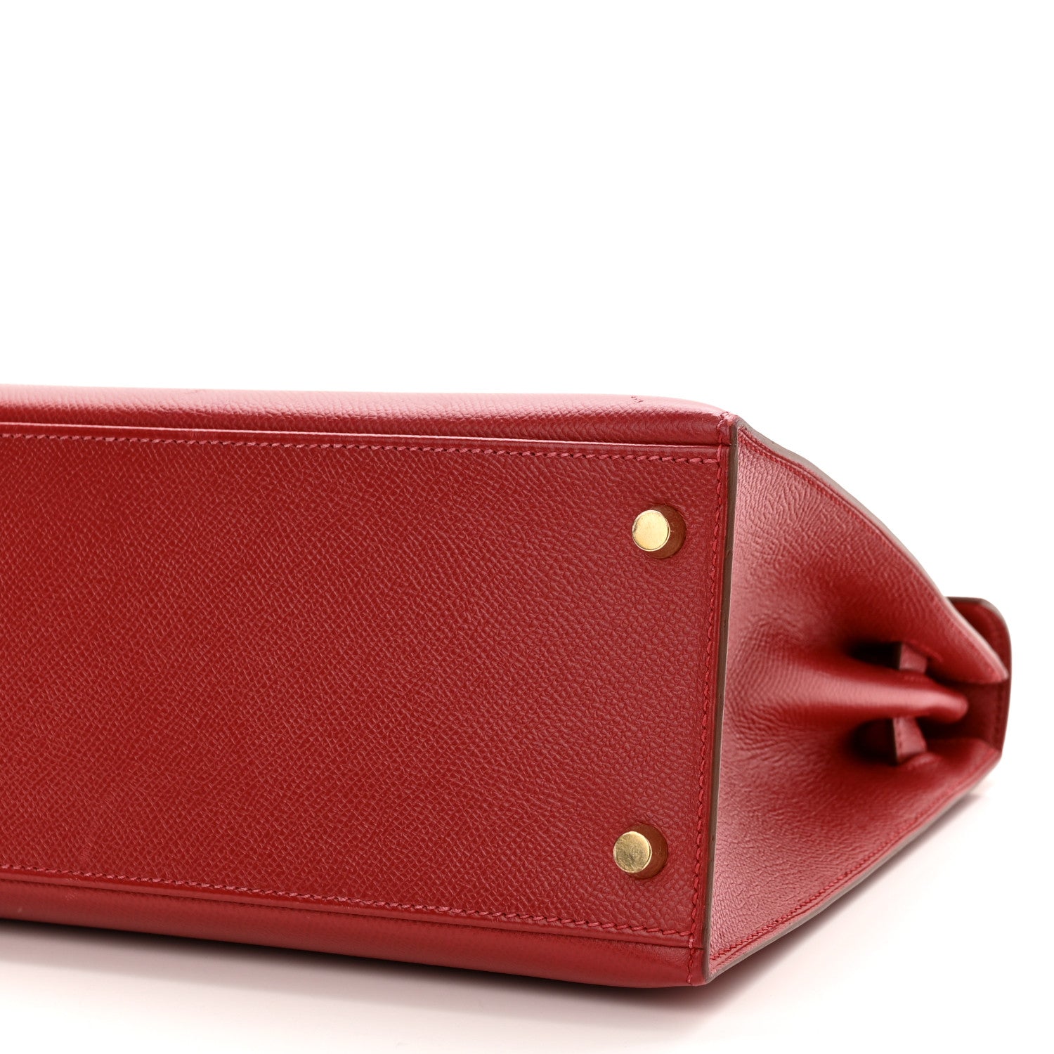 Hermes Courchevel Kelly Sellier 28 Rouge Vif 14 of 14