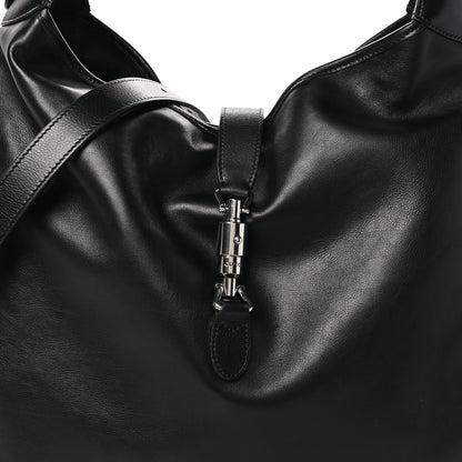 Gucci Calfskin Large Jackie 1961 Shoulder Bag Black 7 of 9