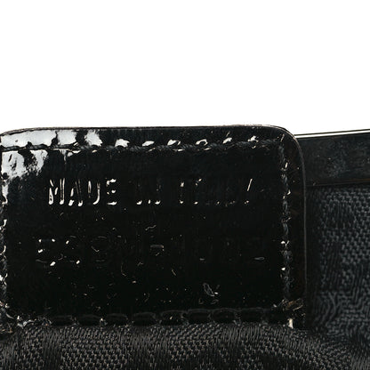 Christian Dior Satin Mini Saddle Black 7 of 10