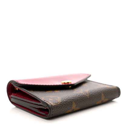 Louis Vuitton Monogram Zoe Wallet Fuchsia 4 of 9