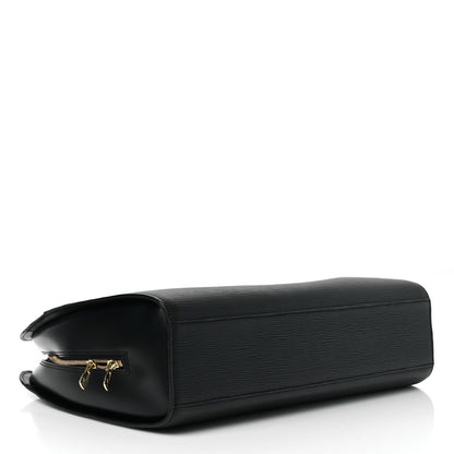 Louis Vuitton Epi Sorbonne Briefcase Black 4 of 11