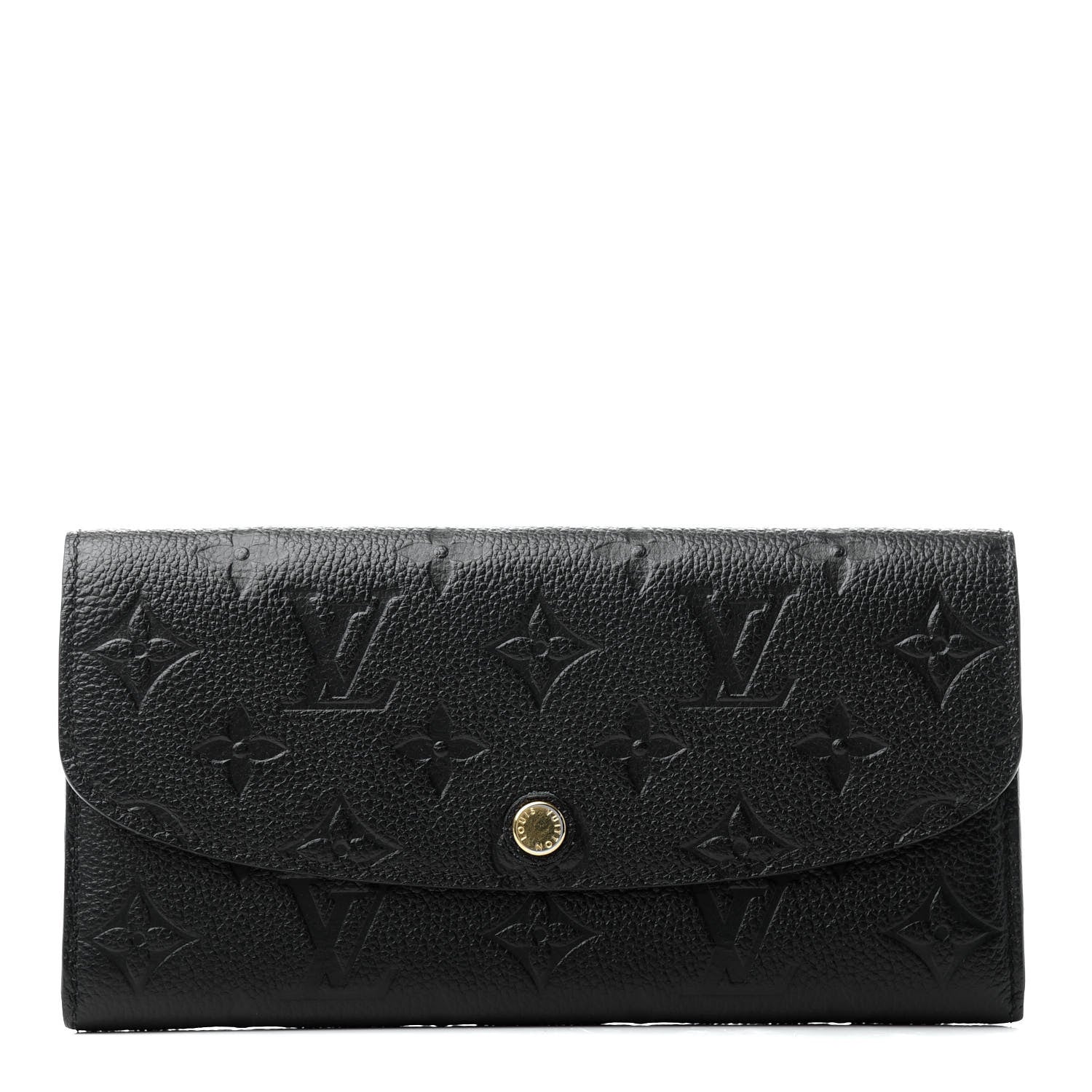 Louis Vuitton Empreinte Emilie Wallet Black Dune 1 of 7