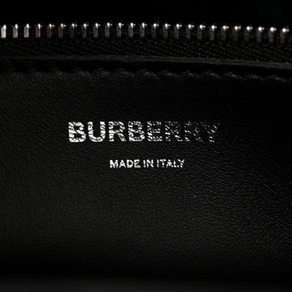 Burberry Smooth Calfskin Topstitched Mini Pocket Bag Black 6 of 9