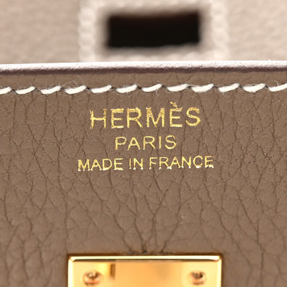 Hermes Togo Birkin 25 Etoupe 6 of 11