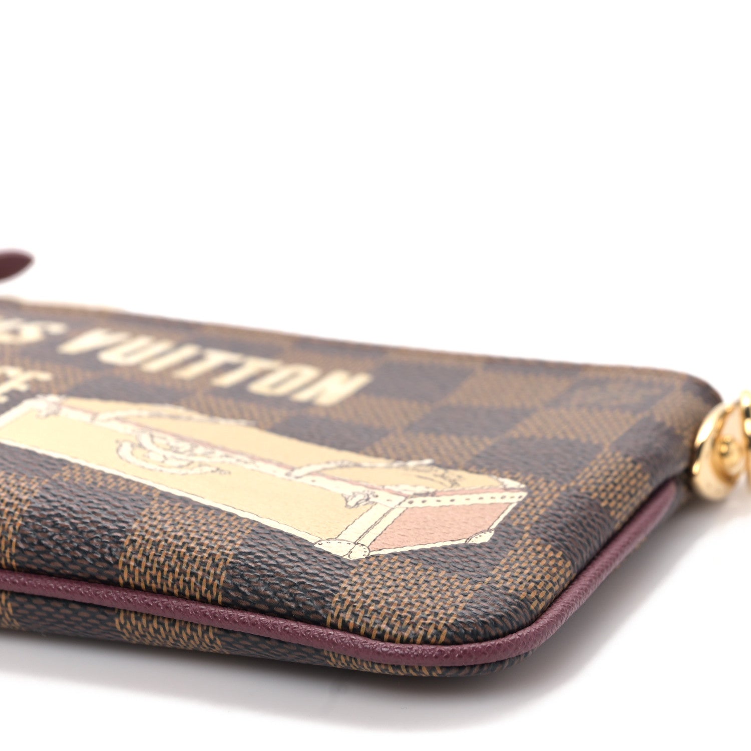 Louis Vuitton Damier Ebene Milla MM Trunk Pochette 8 of 8