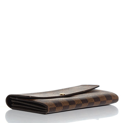Louis Vuitton Damier Ebene Sarah Wallet 4 of 7
