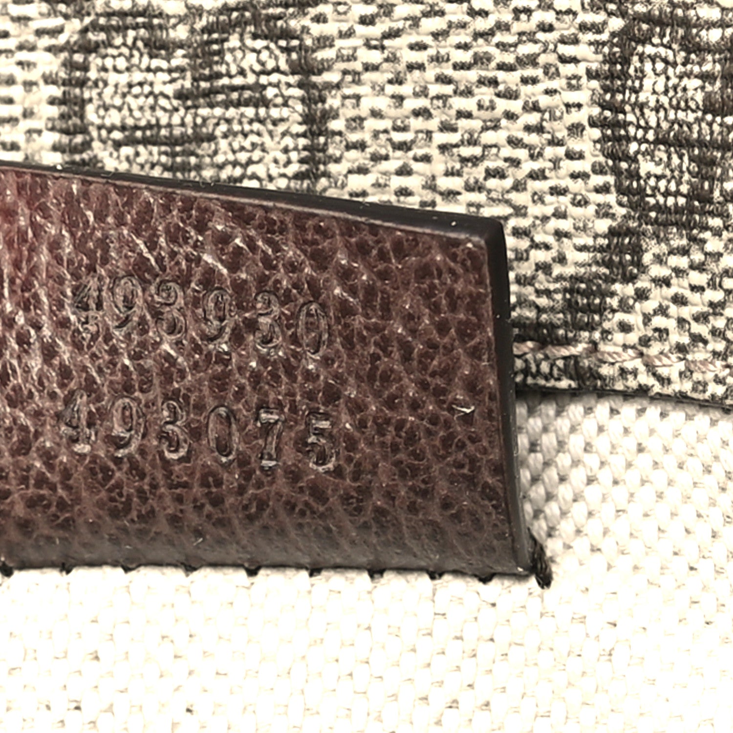 Gucci GG Supreme Monogram Neo Vintage Web Belt Bag Brown 7 of 9