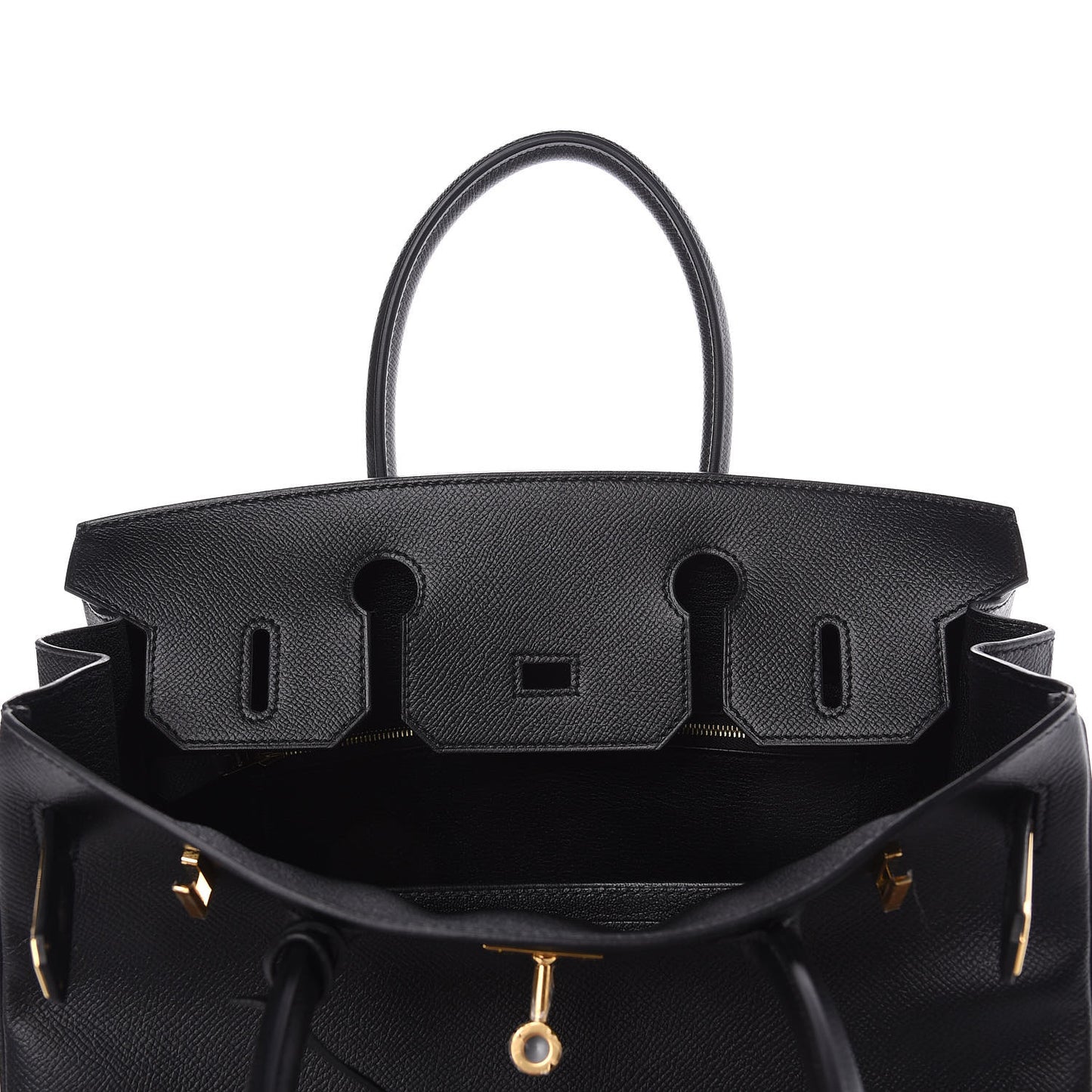 Epsom Birkin 30 Black