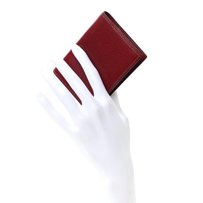Hermes Chevre Mysore Grand Modele Agenda Cover Rouge Casque 2 of 8