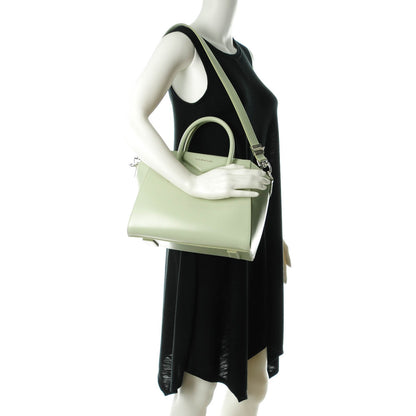 Givenchy Shiny Lord Calfskin Small Antigona Aqua Green 2 of 7