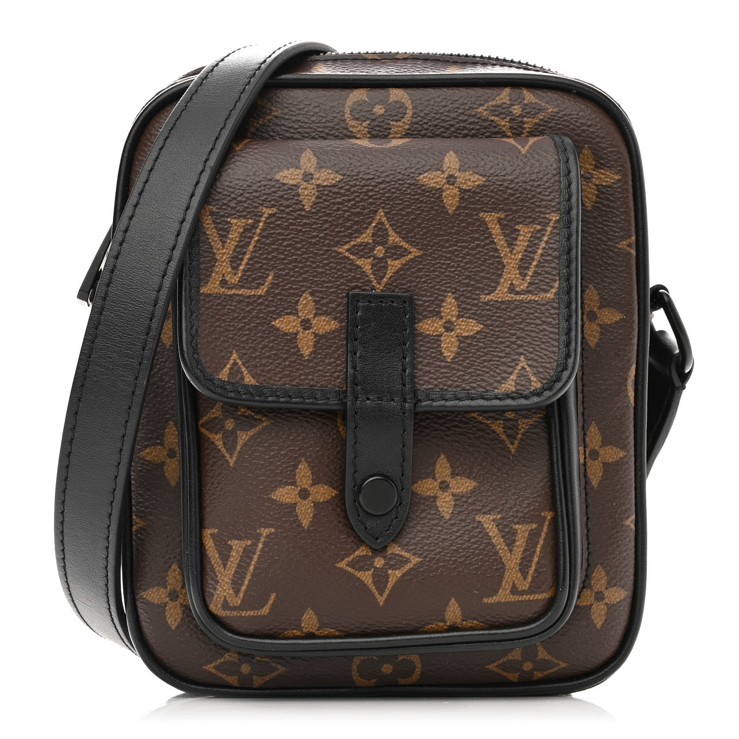 Louis Vuitton Monogram Macassar Christopher Wearable Wallet 1 of 11