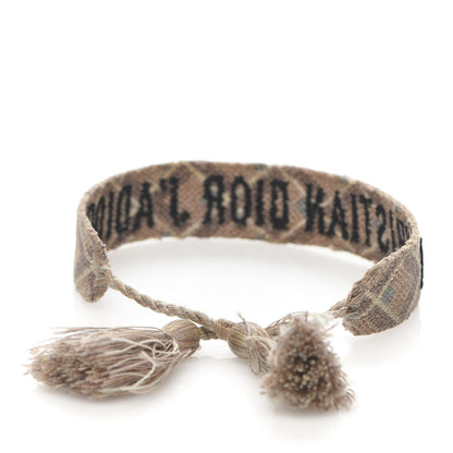 Christian Dior Woven Cotton J'Adior Friendship Bracelet 3 of 4