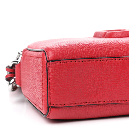 Marc Jacobs Calfskin Shutter Camera Crossbody Bag Red 5 of 8