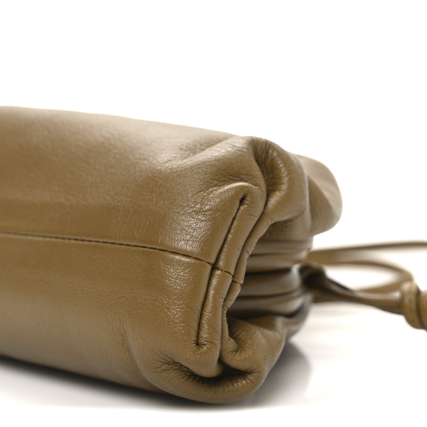 Bottega Veneta Butter Calfskin The Mini Pouch Moutarde 10 of 10
