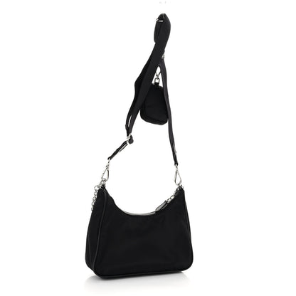 Prada Nylon Re-Edition 2005 Shoulder Bag Black 3 of 9