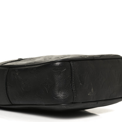 Louis Vuitton Calfskin Monogram Shadow Danube PM Black 9 of 10