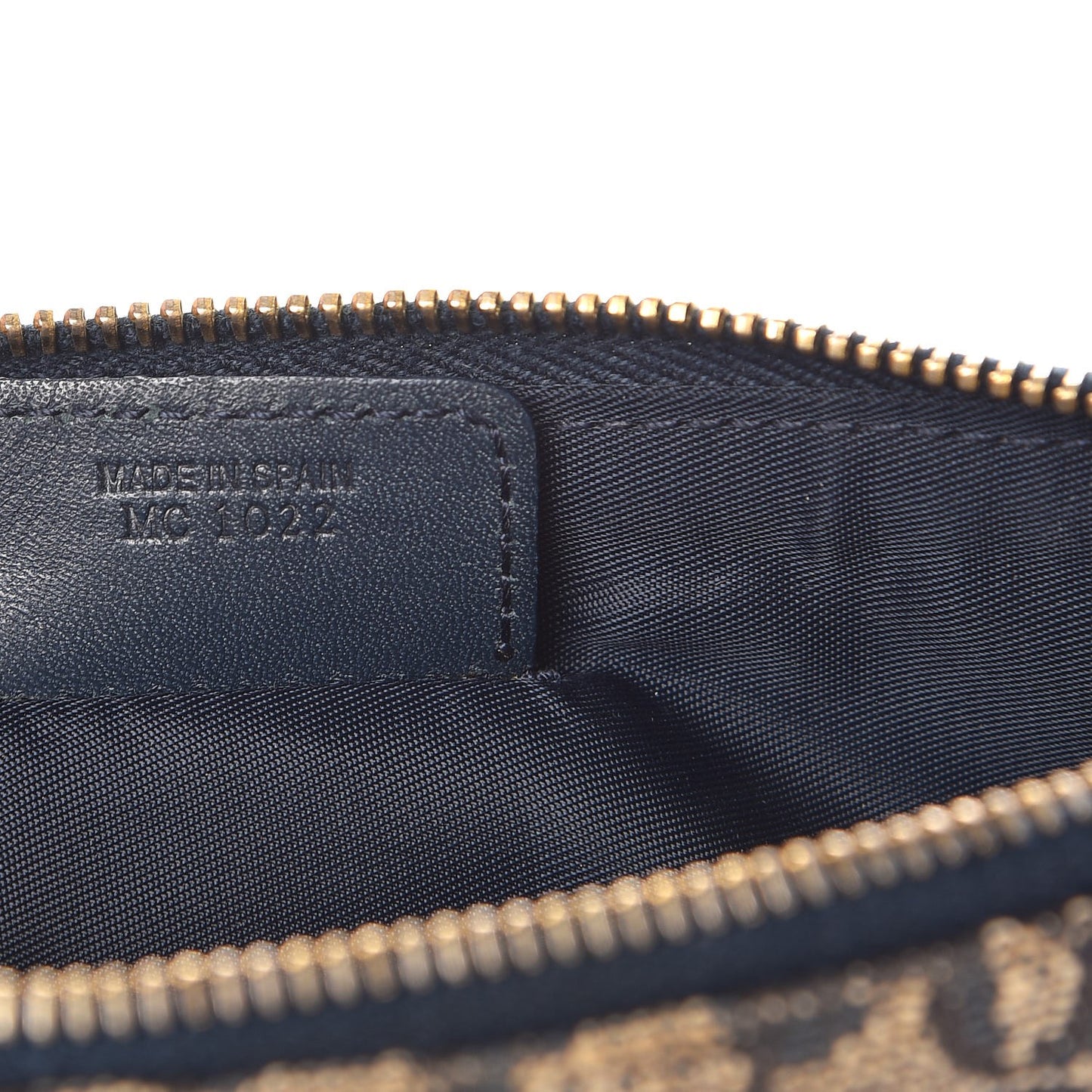 Monogram Mini Saddle Pochette Navy