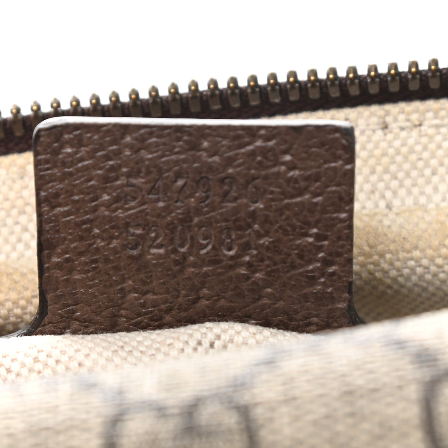 GG Supreme Monogram Web Small Ophidia Messenger Bag Brown