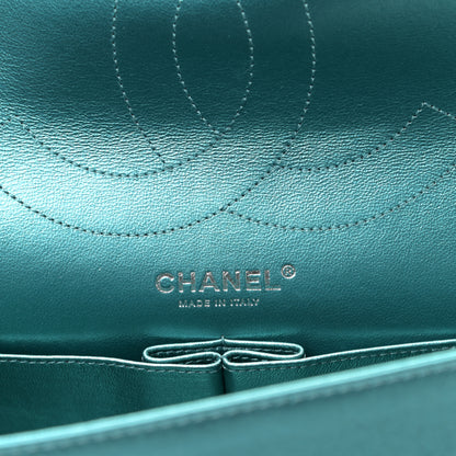 Chanel Metallic Calfskin Quilted 2.55 Reissue 226 Flap Turquoise 7 of 7