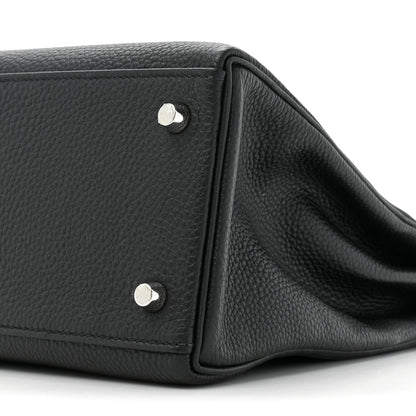 Hermes Togo Kelly Retourne 32 Black 7 of 10