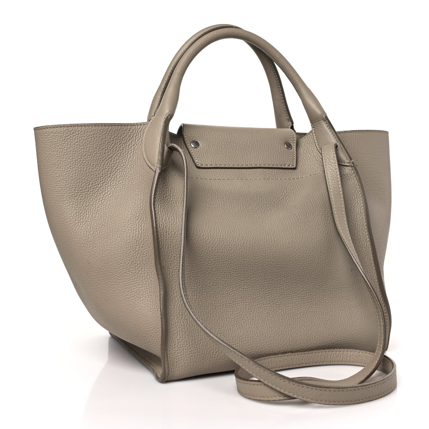 Celine Supple Grained Calfskin Small Big Bag Light Taupe 3 of 8