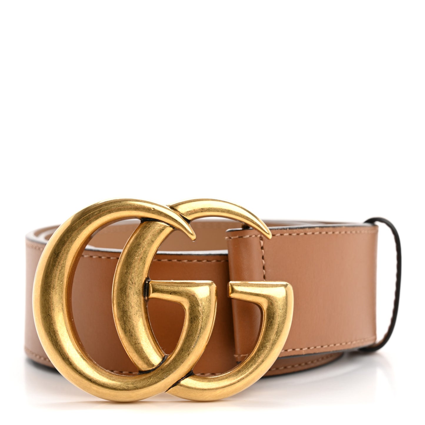 Calfskin Double G 40mm Belt 80 32 Tan