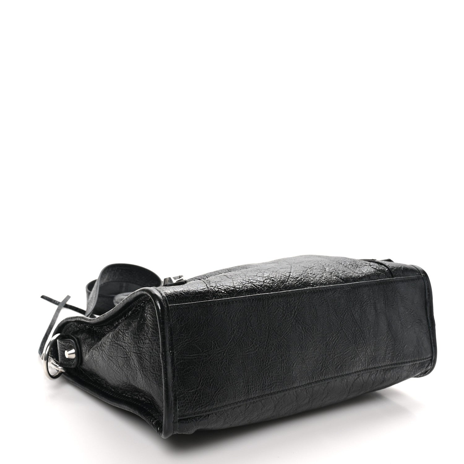 Balenciaga Agneau Arena Silver Hardware Small Le City Black 4 of 11