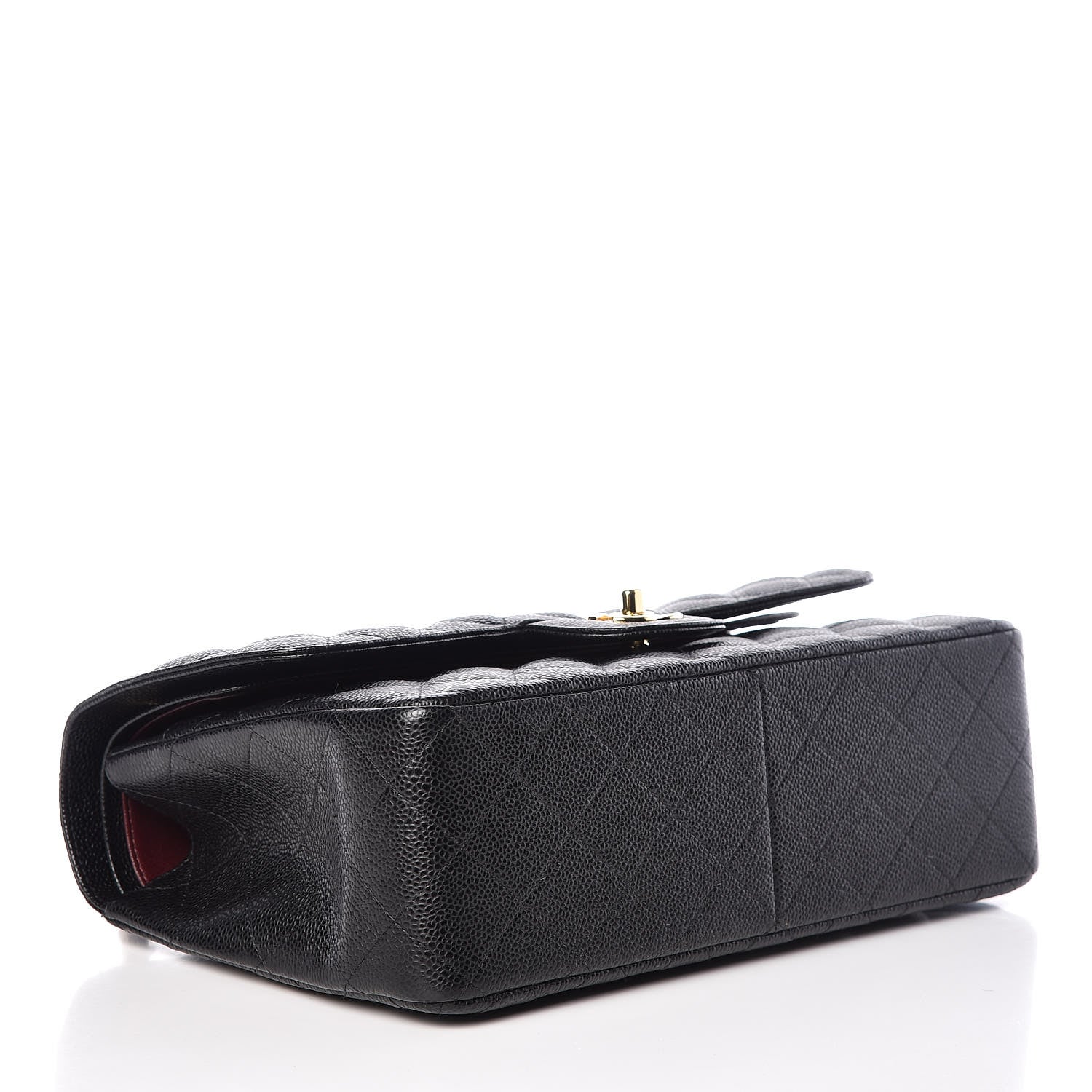 Chanel Caviar Quilted Jumbo Double Flap Black 4 of 9