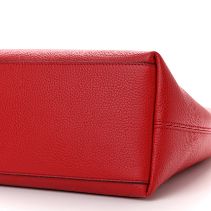 Gucci Cellarius Calfskin Medium Soho Chain Shoulder Bag Vibrant Red 10 of 10
