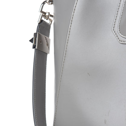 Givenchy Shiny Lord Calfskin Medium Antigona Pearl Grey 8 of 14