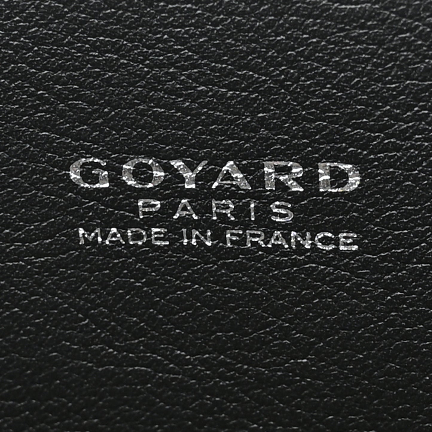 Goyardine Bourgogne Black