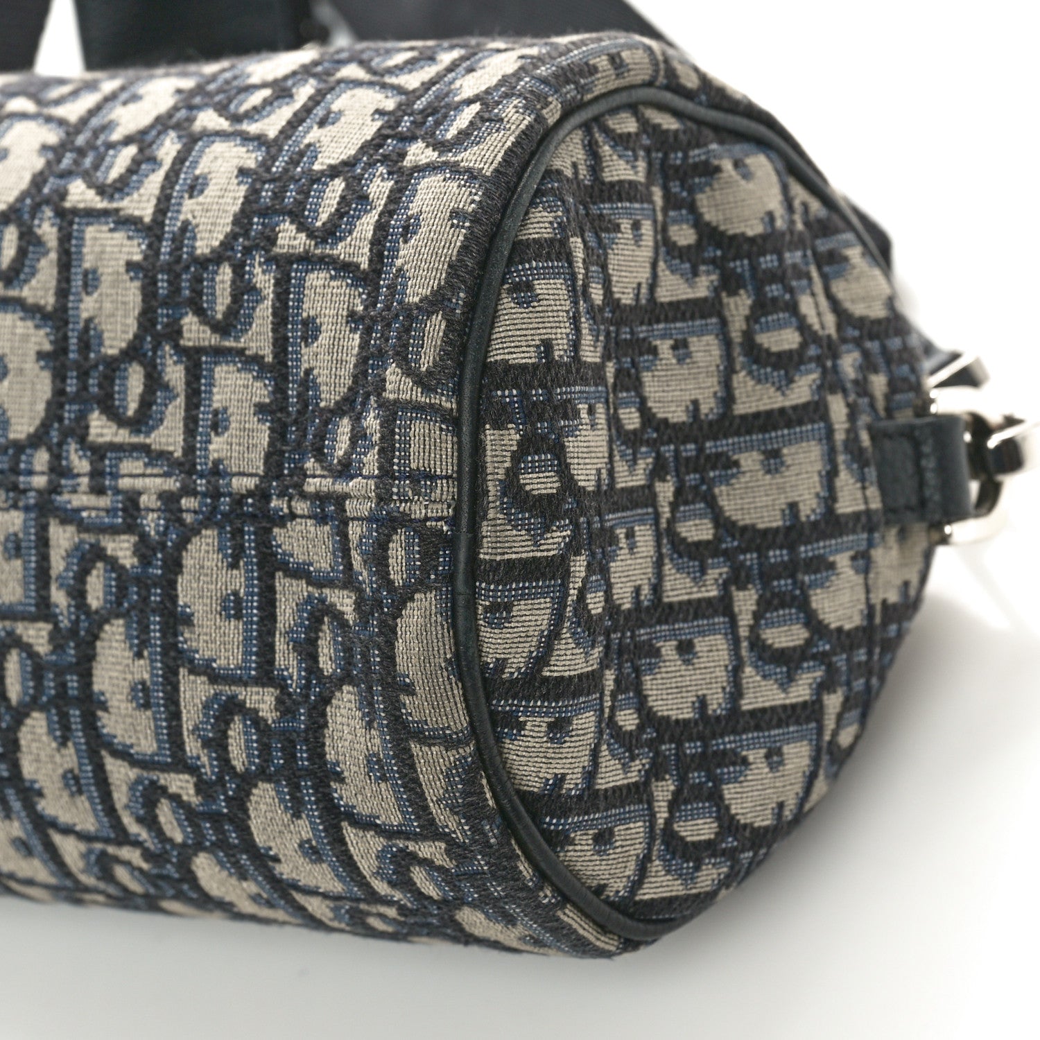 Christian Dior Oblique Roller Messenger Bag Blue 9 of 9