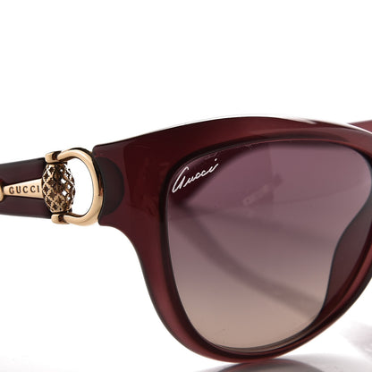 Gucci Horsebit Sunglasses 3711/S Burgundy 7 of 8