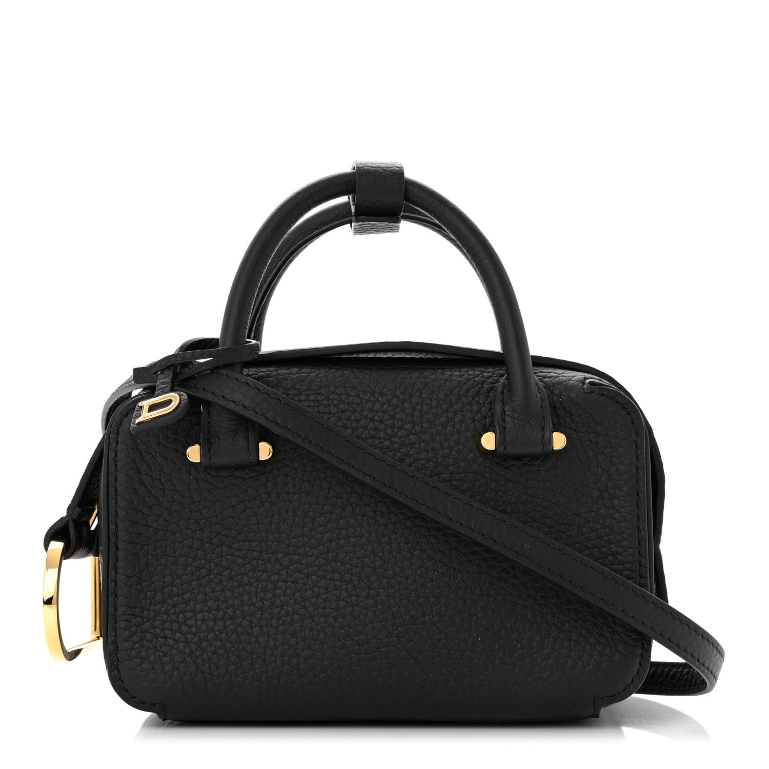 Delvaux Taurillon Soft Nano Cool Box Black 1 of 11