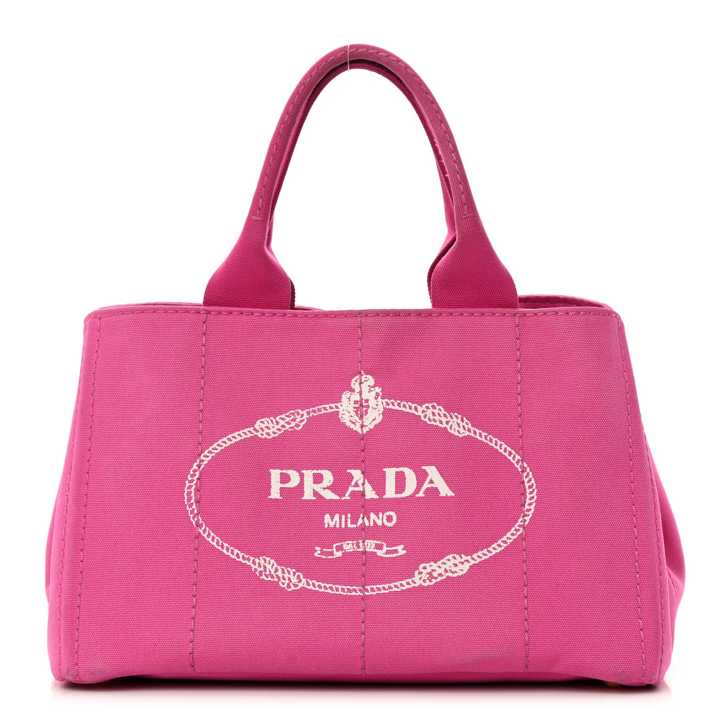Canapa Small Logo Tote Fuxia