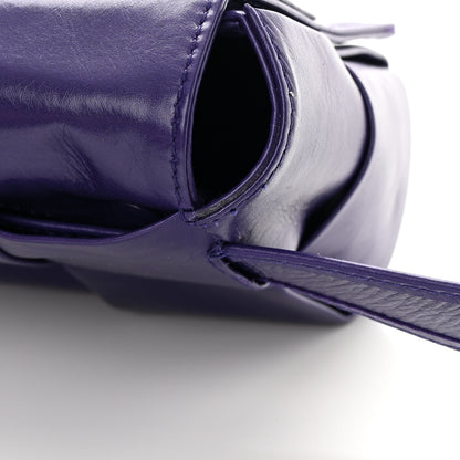 Bottega Veneta Paper Calfskin Intrecciato Cassette Belt Bag Purple 12 of 13