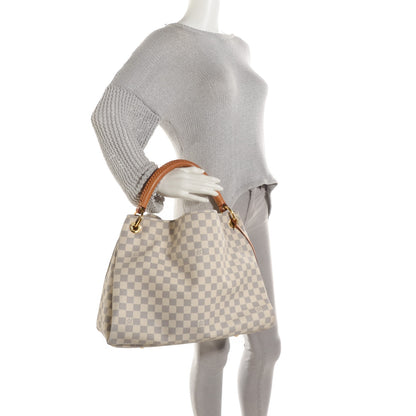 Louis Vuitton Damier Azur Artsy MM 2 of 9