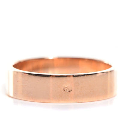 Hermes 18K Rose Gold PM Collier De Chien Ring 53 6.25 3 of 5