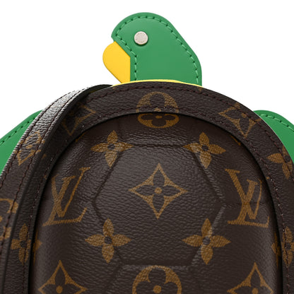 Louis Vuitton Monogram Calfskin LV Turtle Wearable Wallet Brown 7 of 9
