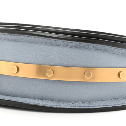 Chloe Calfskin Small Nile Bracelet Minaudiere Bag Washed Blue 9 of 17